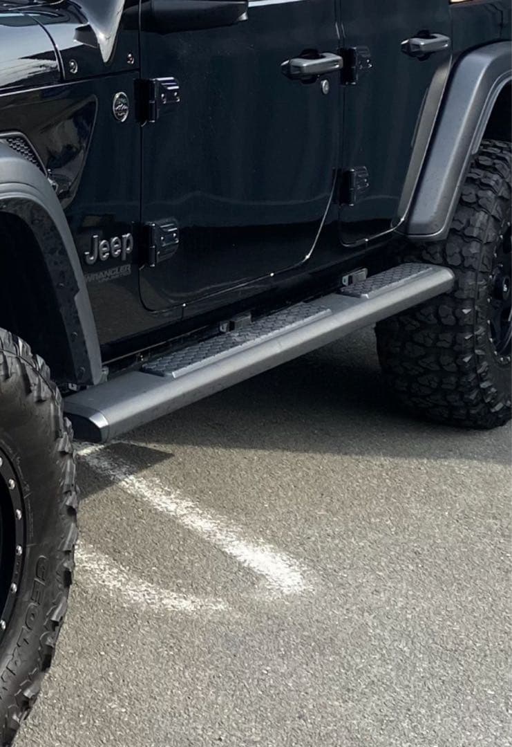 JL ラングラー サイドステップ アルミテッド 4ドア