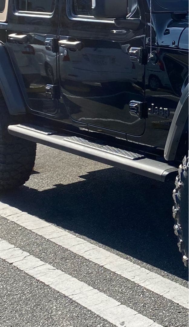 JL ラングラー サイドステップ アルミテッド 4ドア