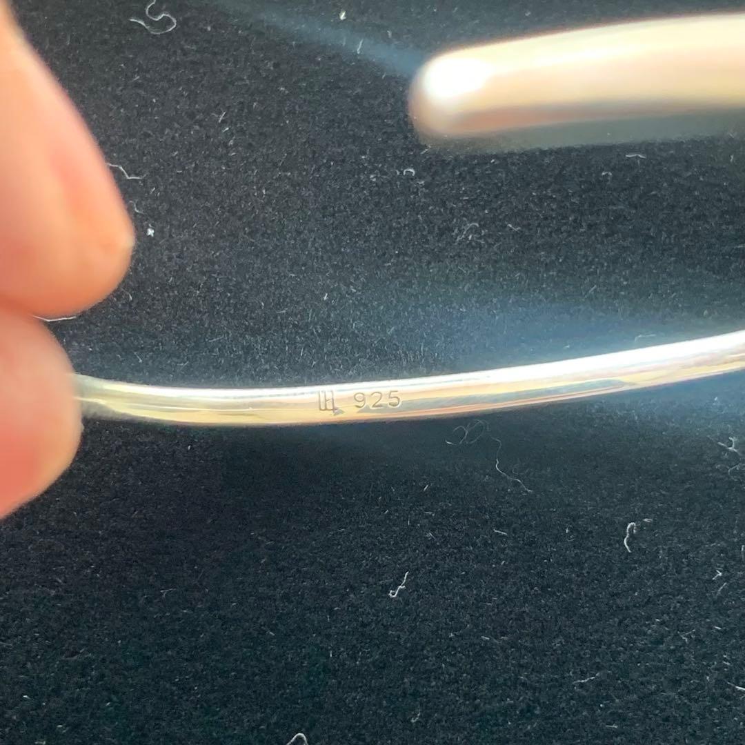 LION HEART シルバーバングル　フィロ　シルバー925 未使用