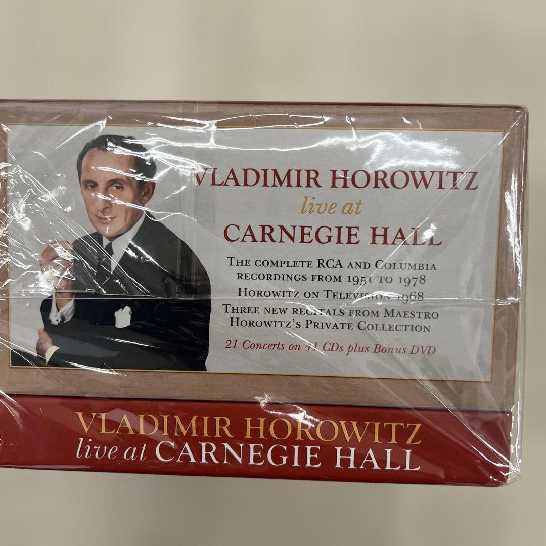 クラシック Vladimir Horowitz live at Carnegie Hall