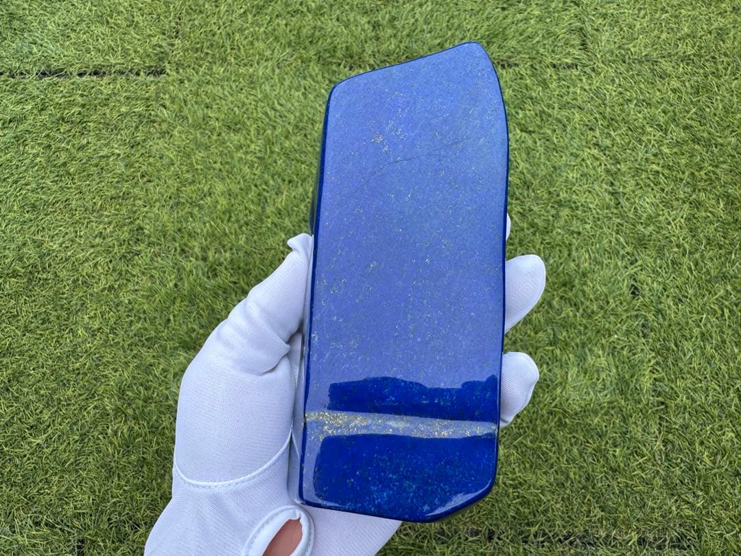 大型 ラピスラズリ 高品質 アフガニスタン産 原石 鑑賞石 天然石