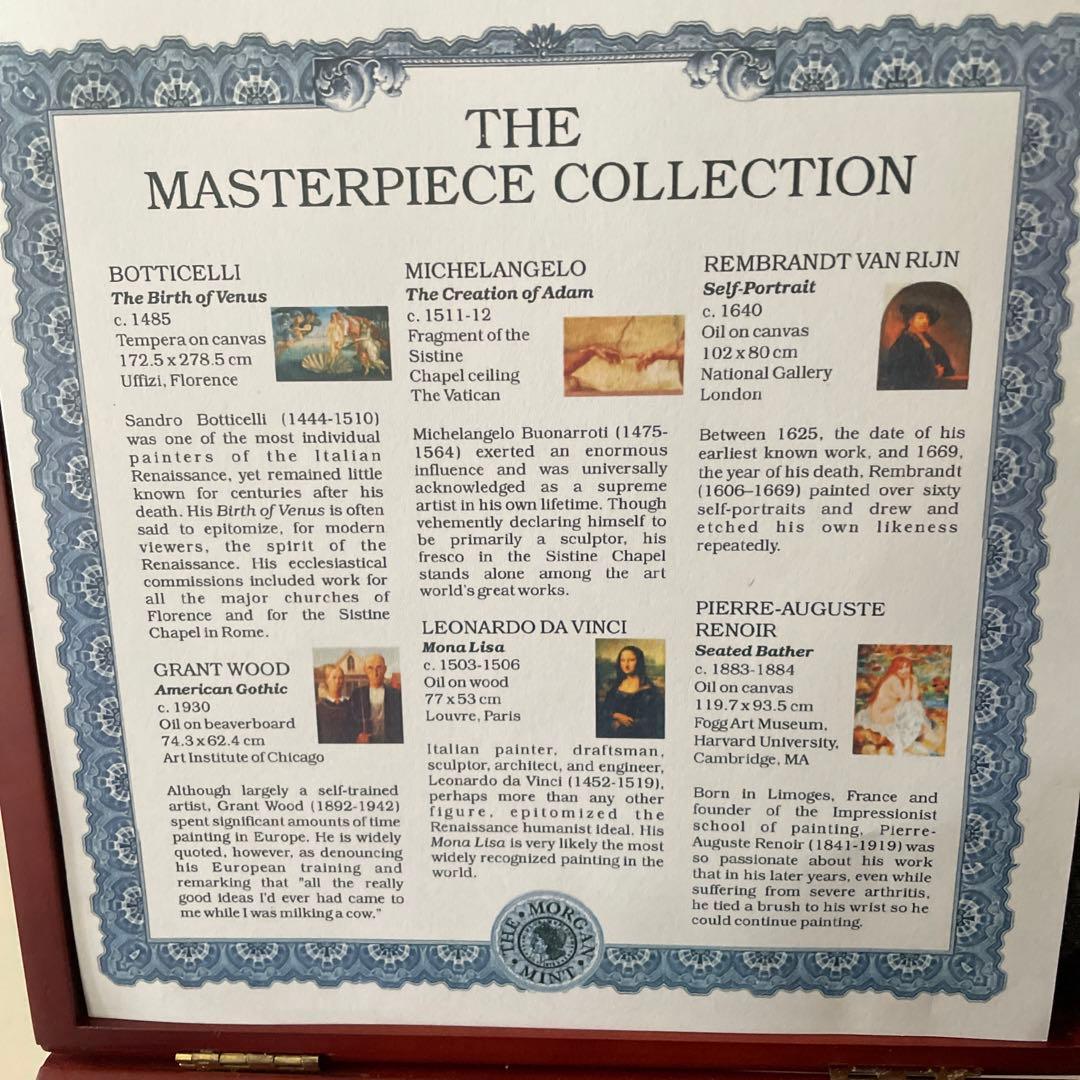 【タイムセール‼️】ケネディ銀貨　名画コレクション