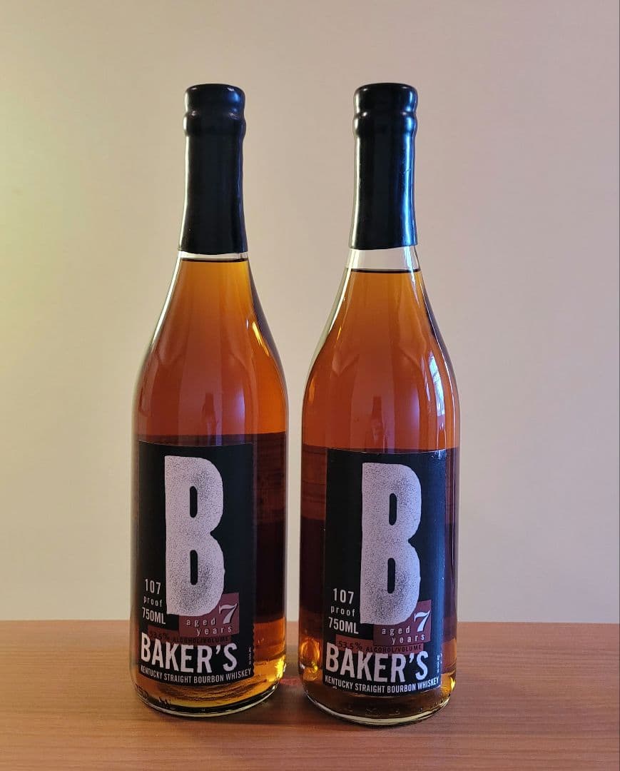 旧ボトル Baker's 7年ウイスキー 750ml 107プルーフ