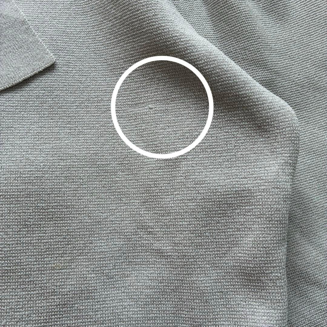 美品✨エムズグレイシー 22年モデル フリル ニット ボウタイ リボン グレー