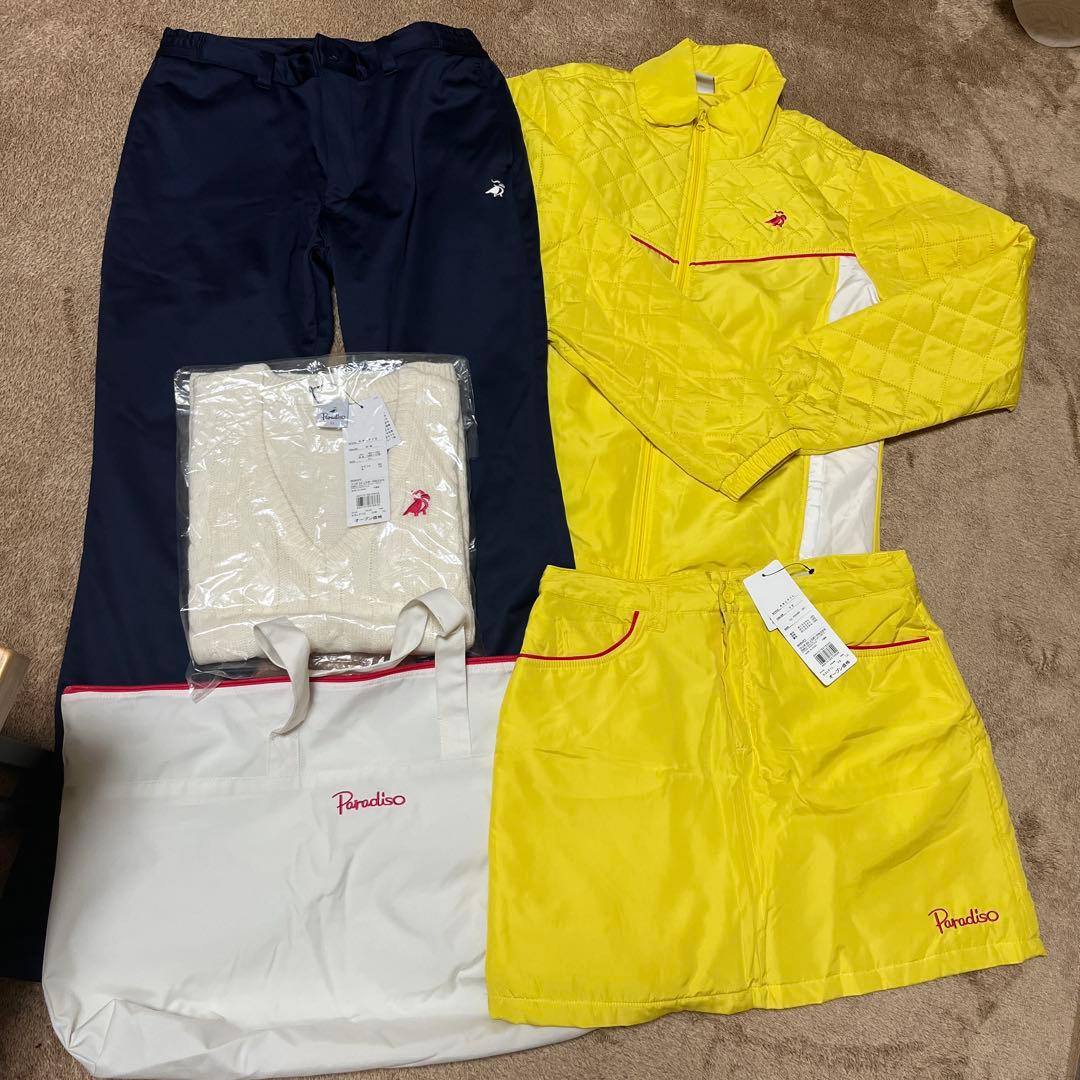 paradiso PARADISOレディース ゴルフウェア セット　LLサイズ