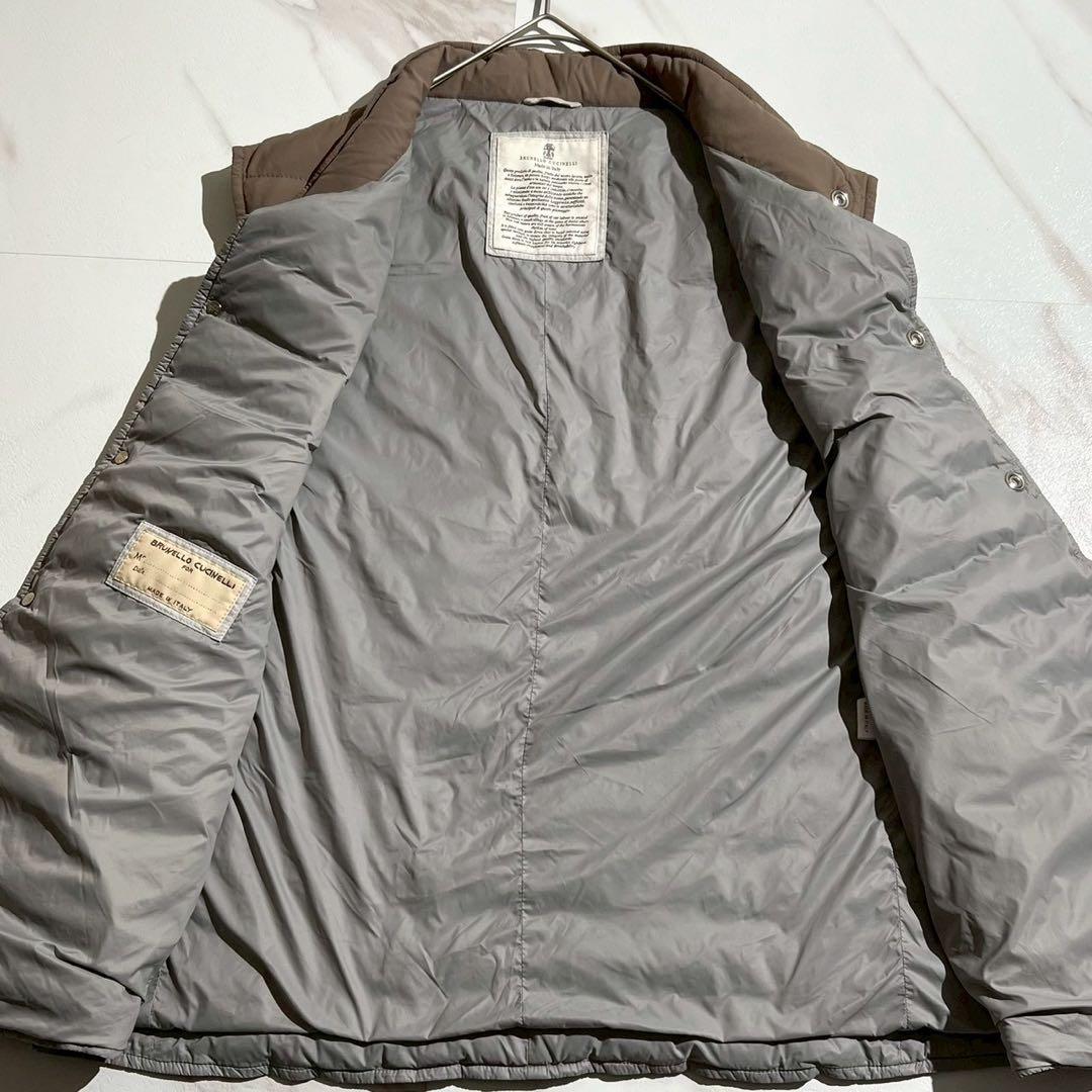 XLサイズ　ブルネロクチネリ　ダウンベスト　ライトダウン　キルティング