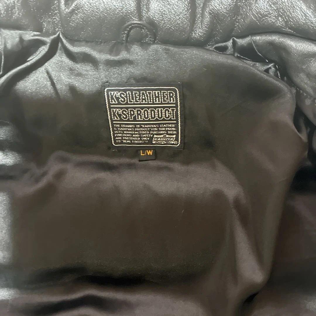 KADOYA ダウンジャケット　牛革　レディース