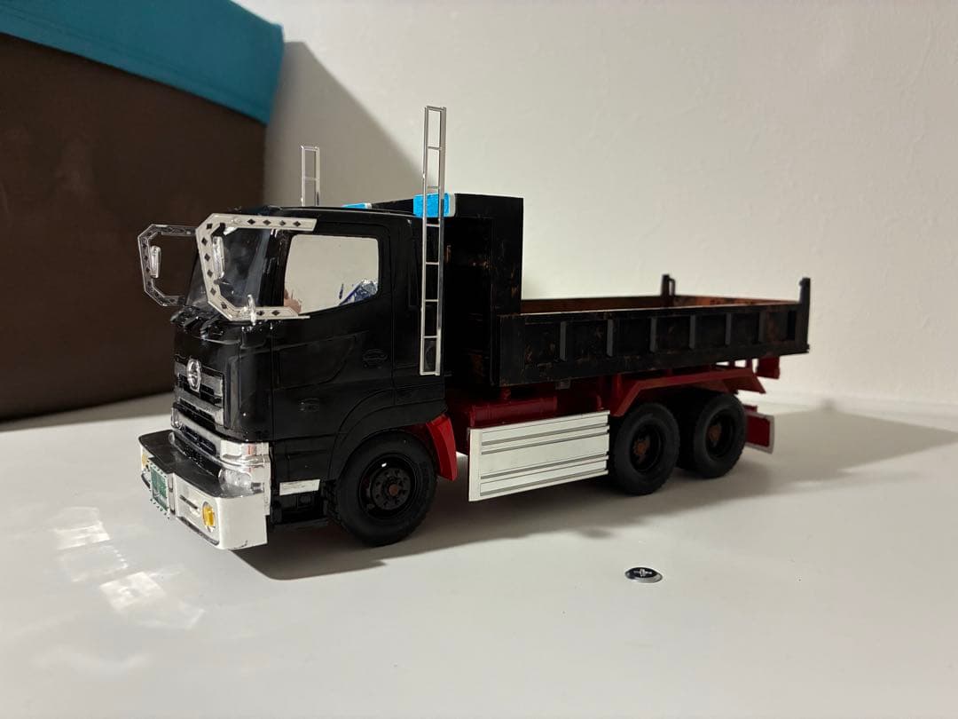 デコトラダンププラモデル二台セット