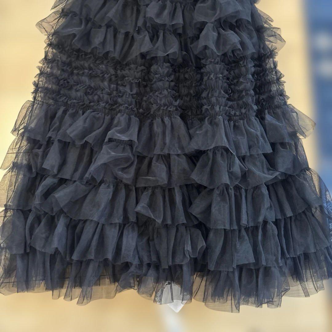  PARTY チュールティアードマキシスカート 新品未使用