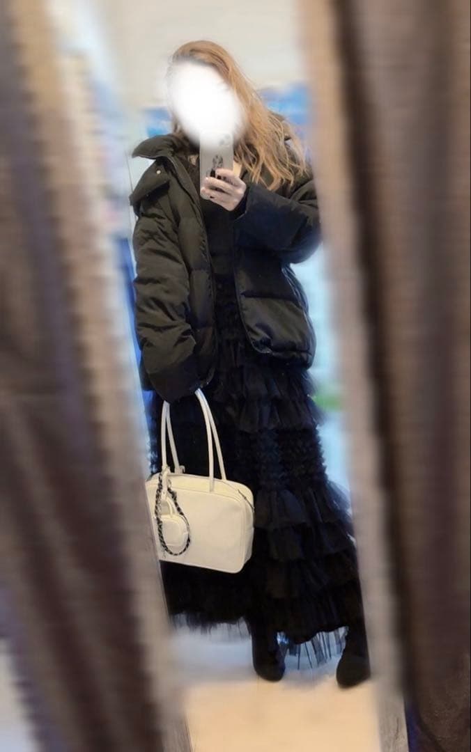  PARTY チュールティアードマキシスカート 新品未使用