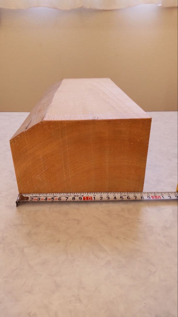 彫刻素材（木曽檜） 直方体