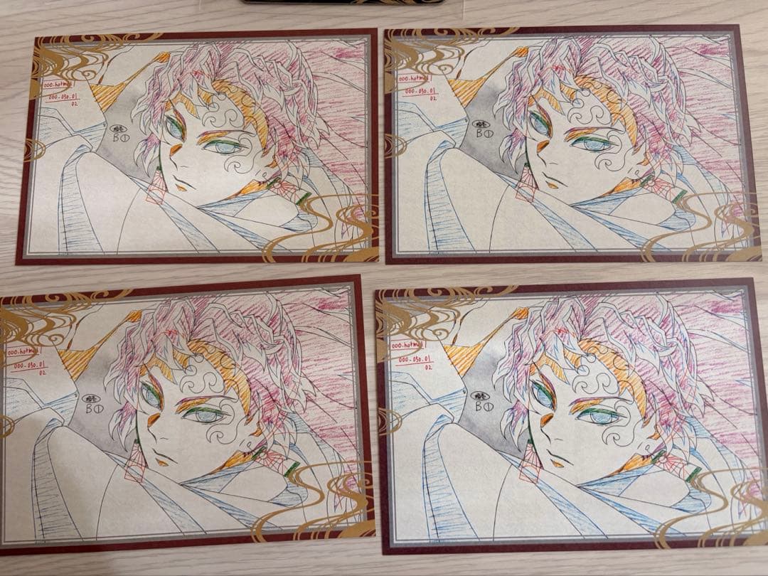 鬼滅の刃 ufotable DINING ポストカード 継国縁壱 コースター