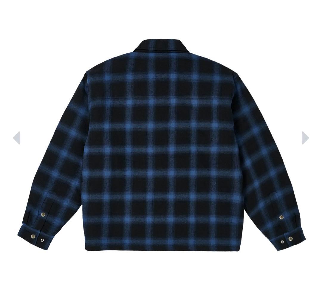 トップス palace skateboards zip up shirt navy