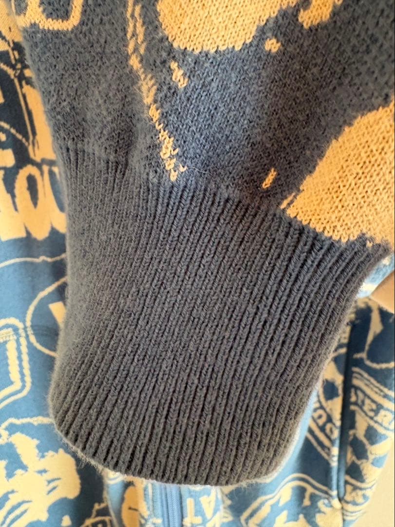 HYSTERIC GLAMOUR SUPER HYS柄ジャカード パーカーＬ