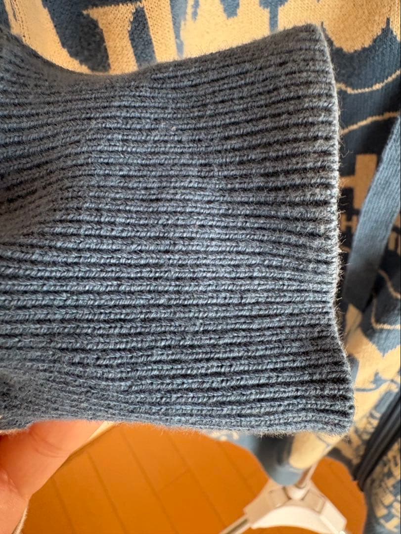 HYSTERIC GLAMOUR SUPER HYS柄ジャカード パーカーＬ