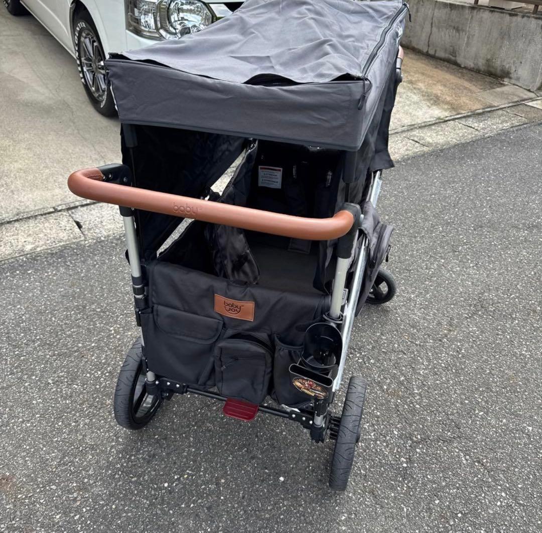 babyjoy グレー ベビーカー