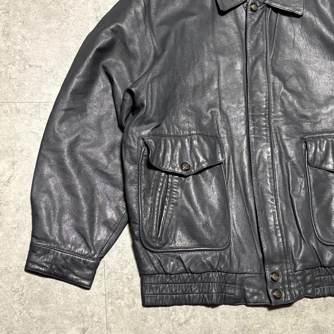 archive フライトジャケット　A2 羊革 SUB URBAN グレー　LL