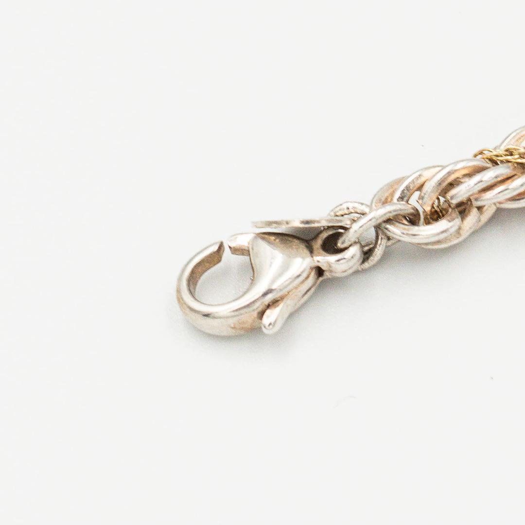 ヴィンテージ ティファニー ツイストロープ ブレスレット 18.6cm 90年代