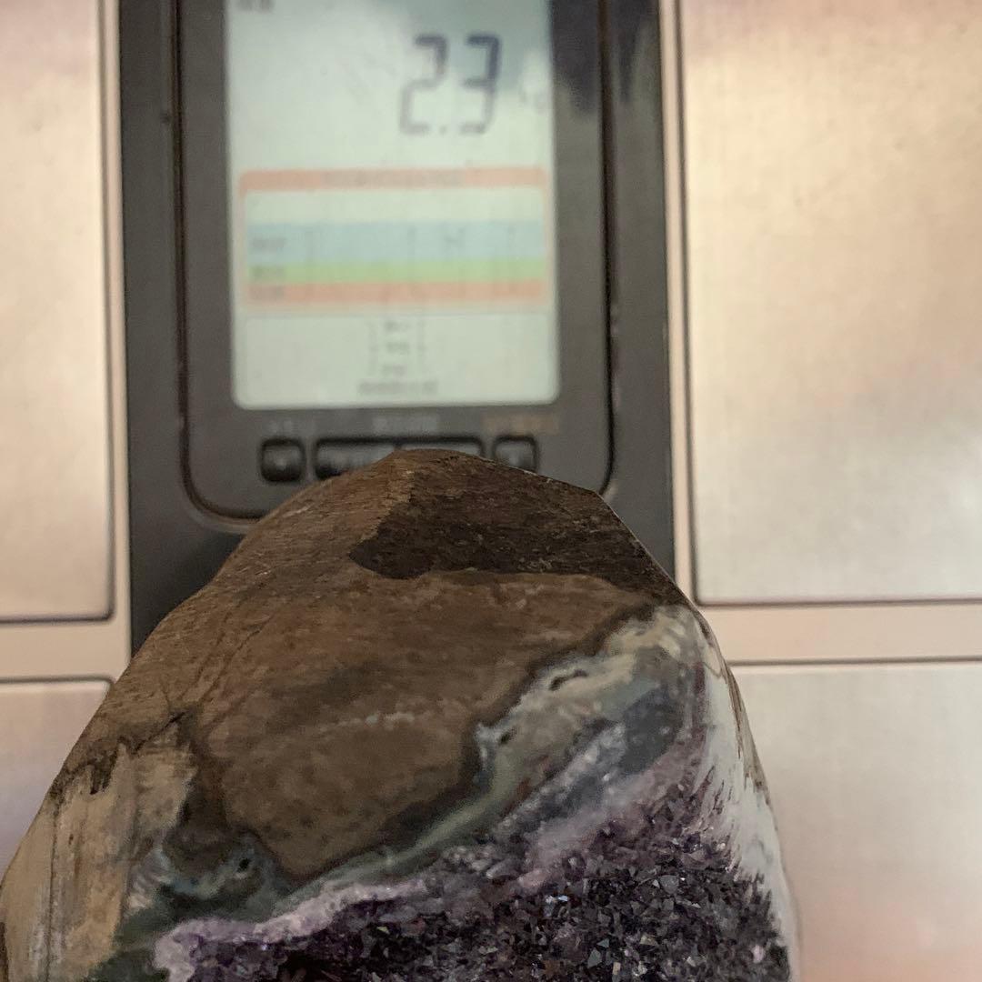 ウルグアイ産　高品質天然石アメジストドーム