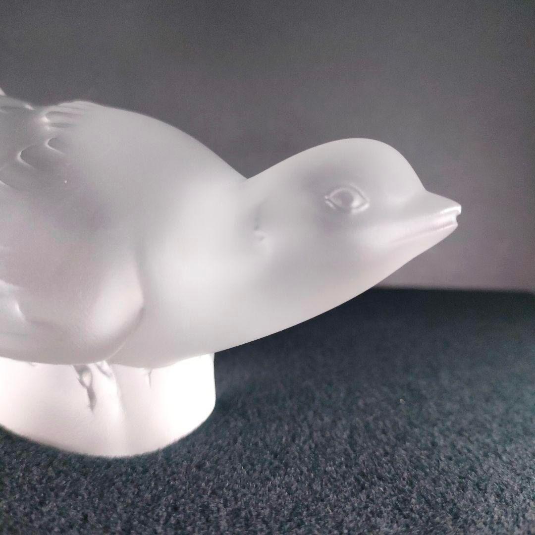 最高品質★ルネ・ラリック 雀 小鳥 スズメ クリスタル スズメ ペーパーウェイト