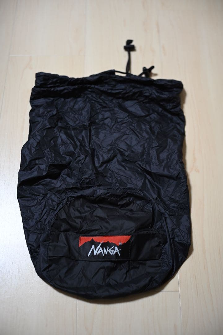 NANGA ナンガ/山渓別注　オーロラ 600DX 寝袋 シュラフ ブラック