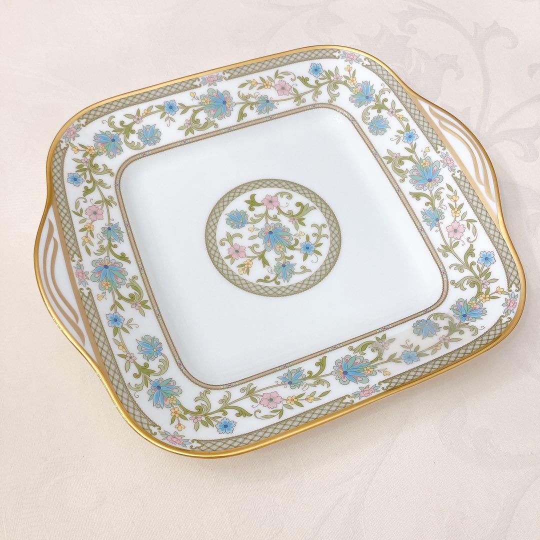 【美品】ノリタケ ヨシノ B&B スクエア プレート