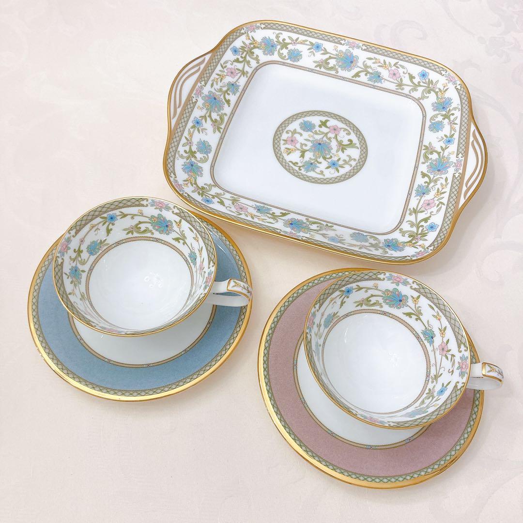 【美品】ノリタケ ヨシノ B&B スクエア プレート