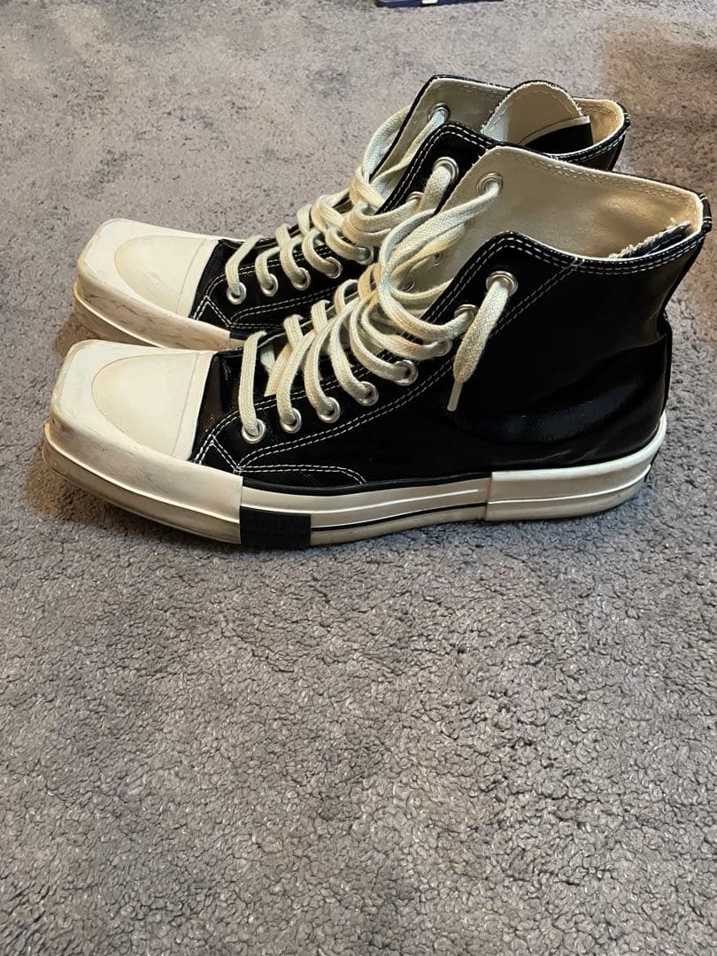 靴 Rick Owens DRKSHDW X Converse Turbodrk