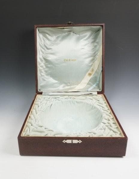 カットガラス 切子 鉢 ボウル ガラス鉢 菓子器 箱付