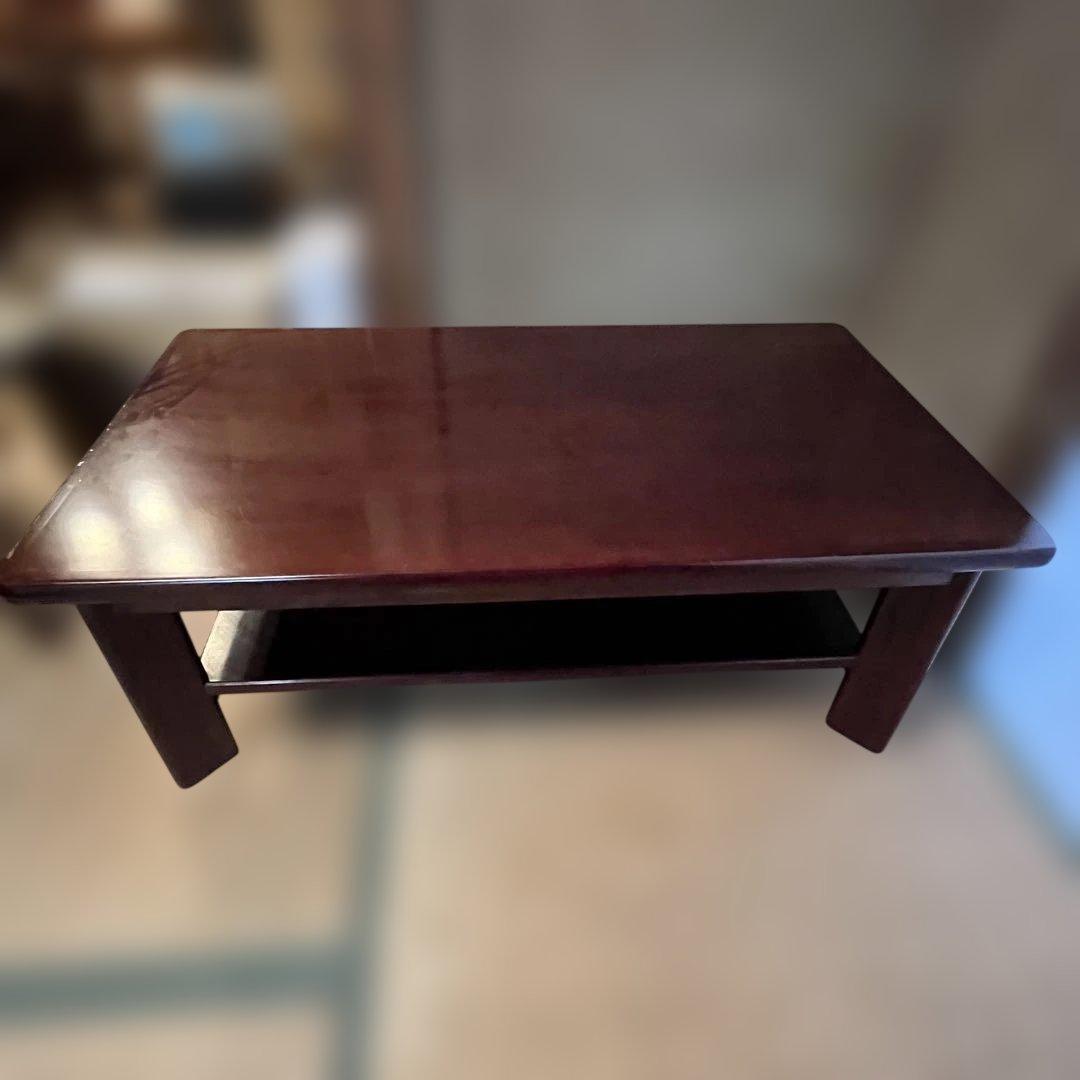 カリモク センターテーブル ローテーブル 木製