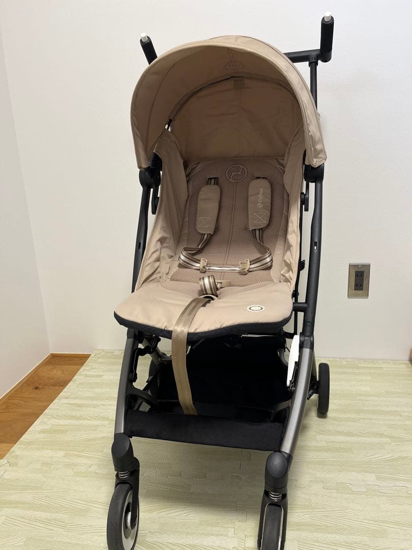 【2024】サイベックス　リベル　ベージュ 折りたたみ式 ベビーカー