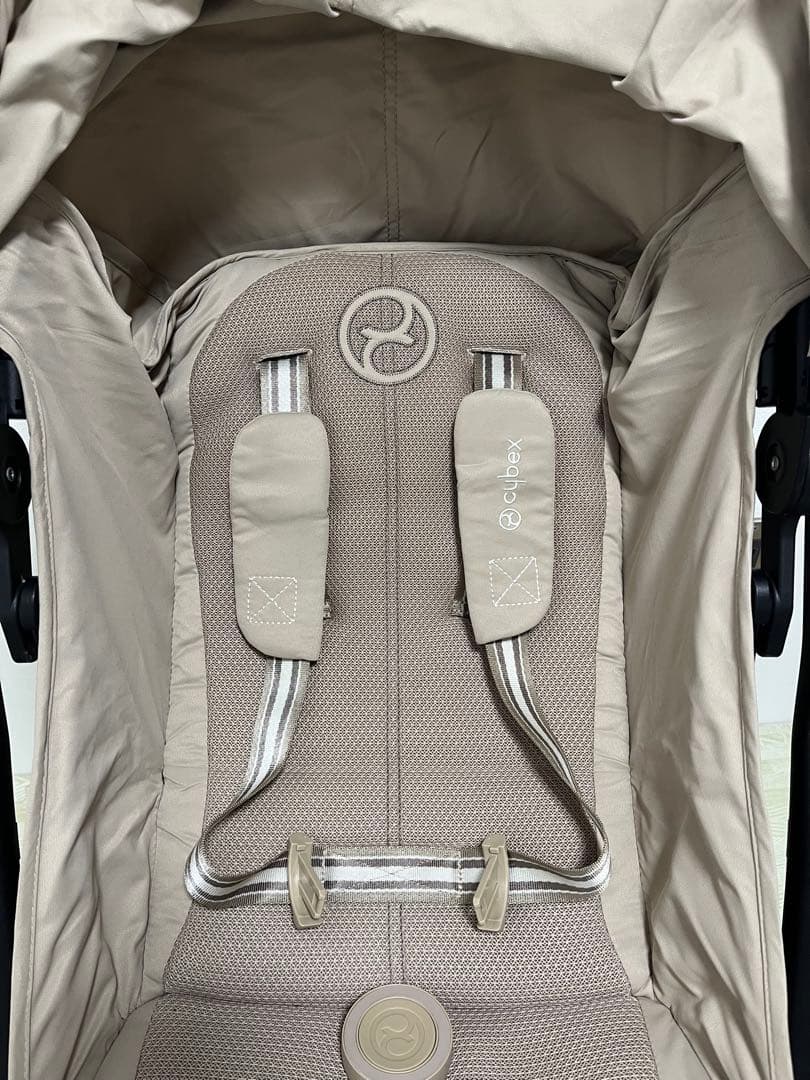 【2024】サイベックス　リベル　ベージュ 折りたたみ式 ベビーカー