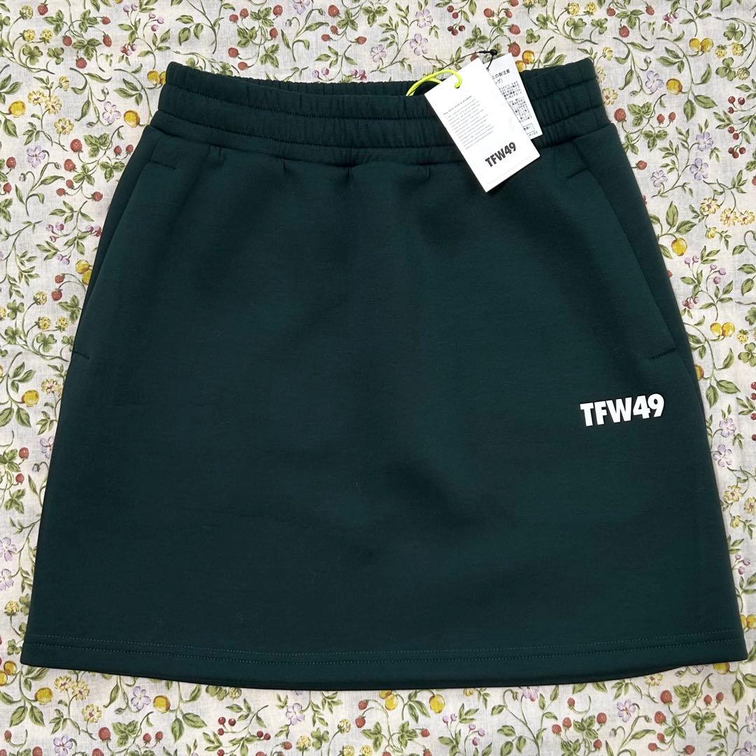 TFW40 CARDBOARD MATERIAL SKIRT グリーン　　　　M