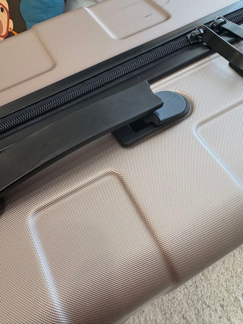 無印良品| バーを自由に調節できる ハードキャリーケース(105L)