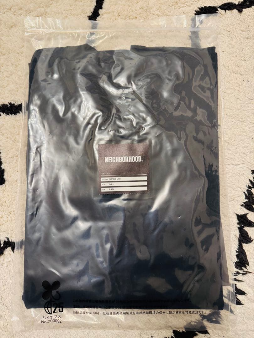 NEIGHBORHOOD NH . TEE LS-4 ブラック