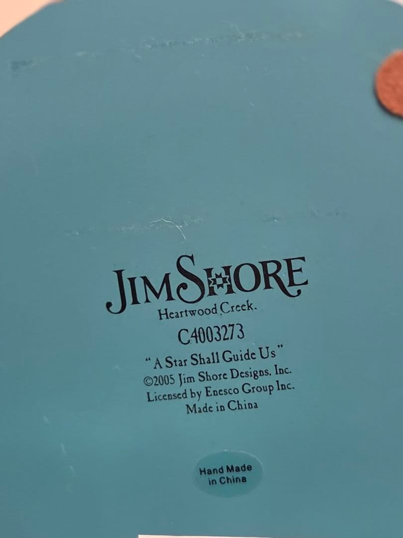 クリスマス　 ジムショア　天使の置物