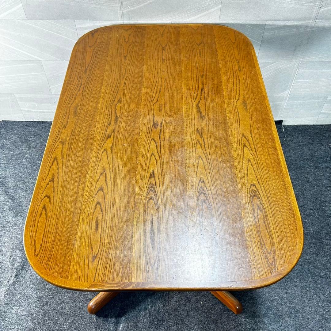 飛騨産業 ダイニング5点セット クラシック キツツキマーク 天然木 d4681