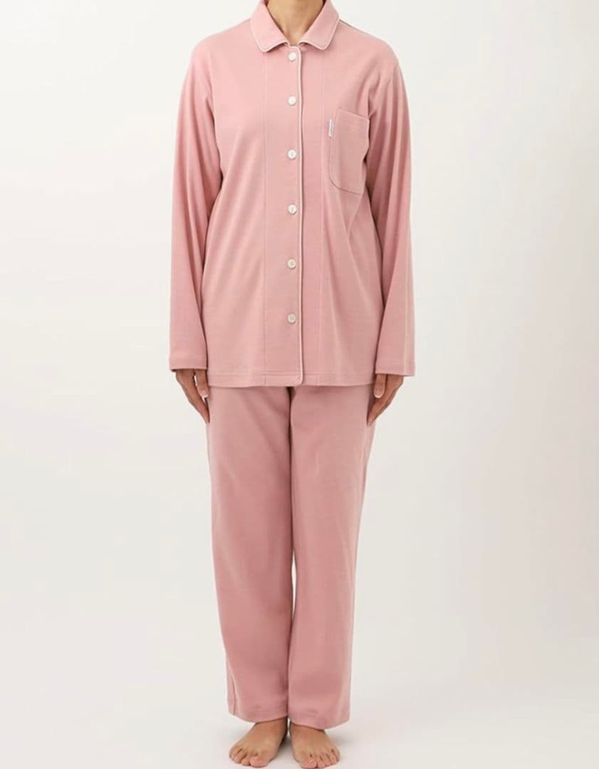 ワコール 睡眠科学 レディース パジャマ 綿100% 超長綿 新品 L