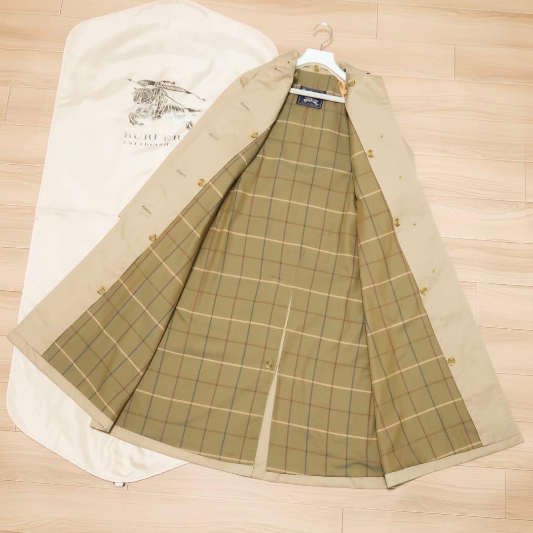 一枚袖 英国製 ヴィンテージ BURBERRY ステンカラーコート バーバリー