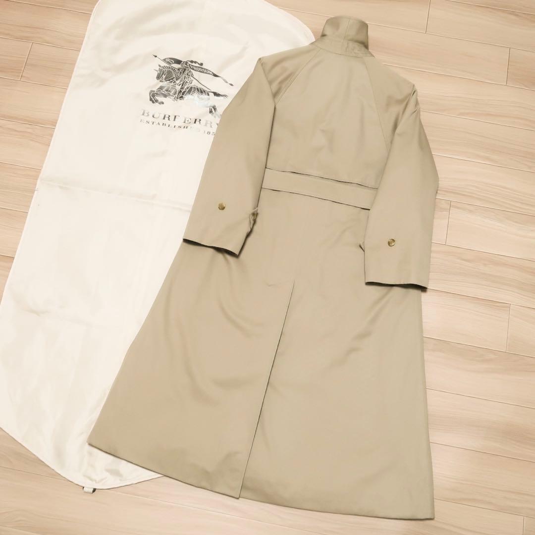 一枚袖 英国製 ヴィンテージ BURBERRY ステンカラーコート バーバリー