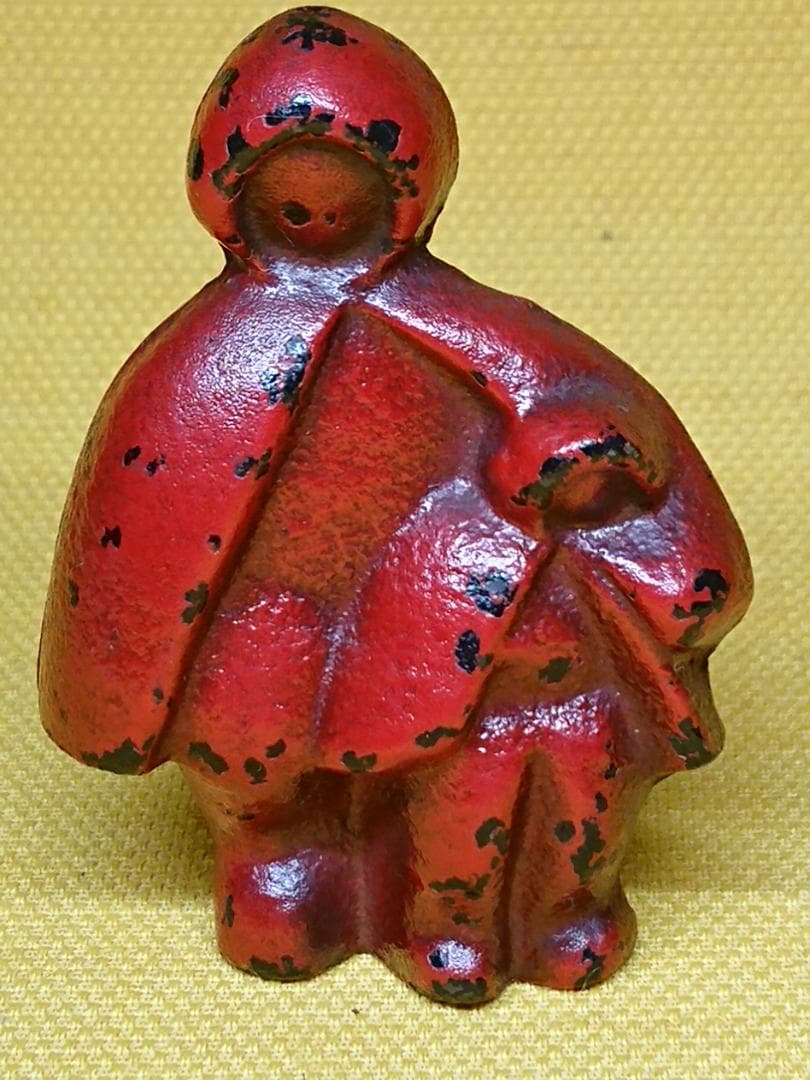 人形　金属　彫像　オブジェ　置物　インテリア　工芸品　美術品　A1302