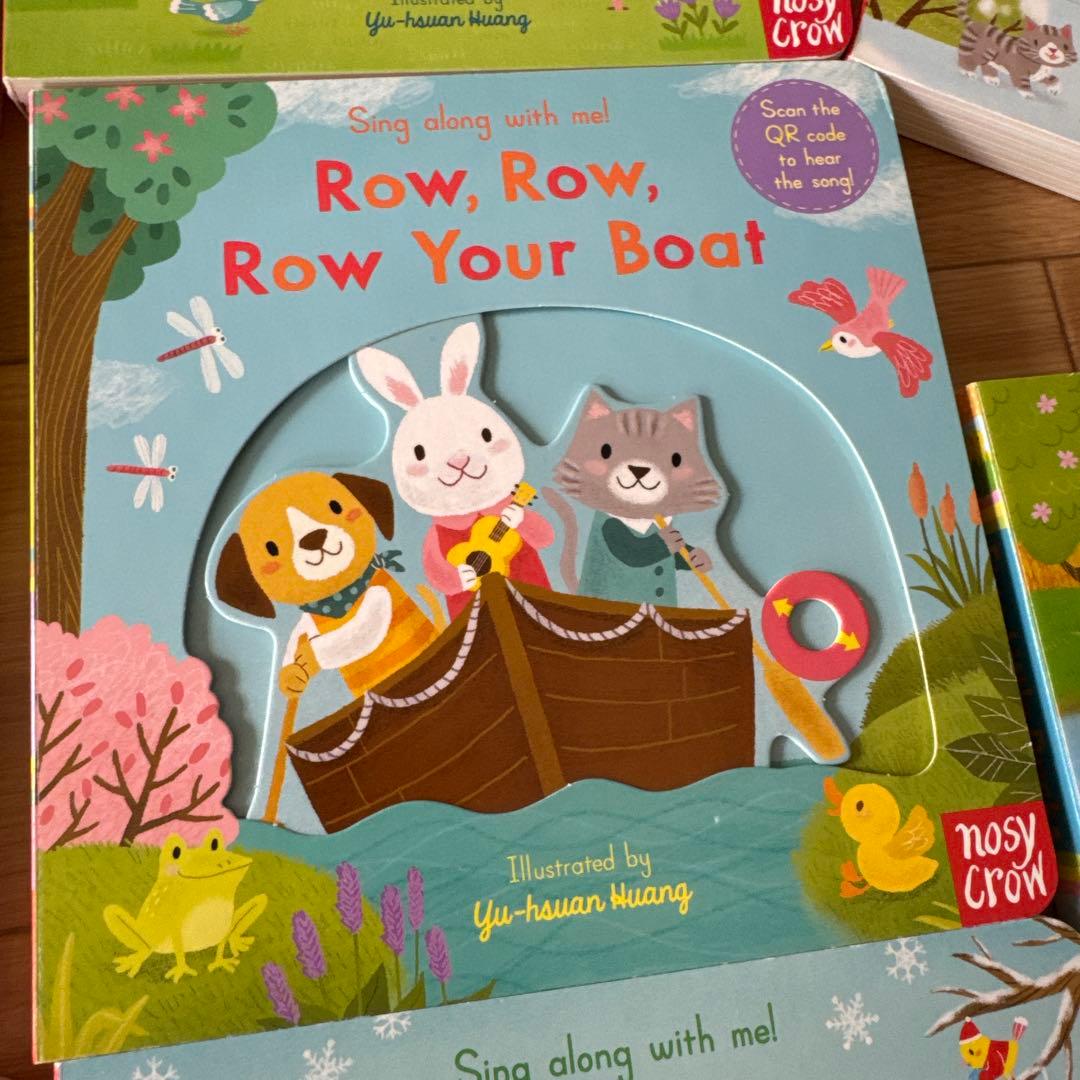 Sing along wite me! 13冊(英語、絵本、童謡)