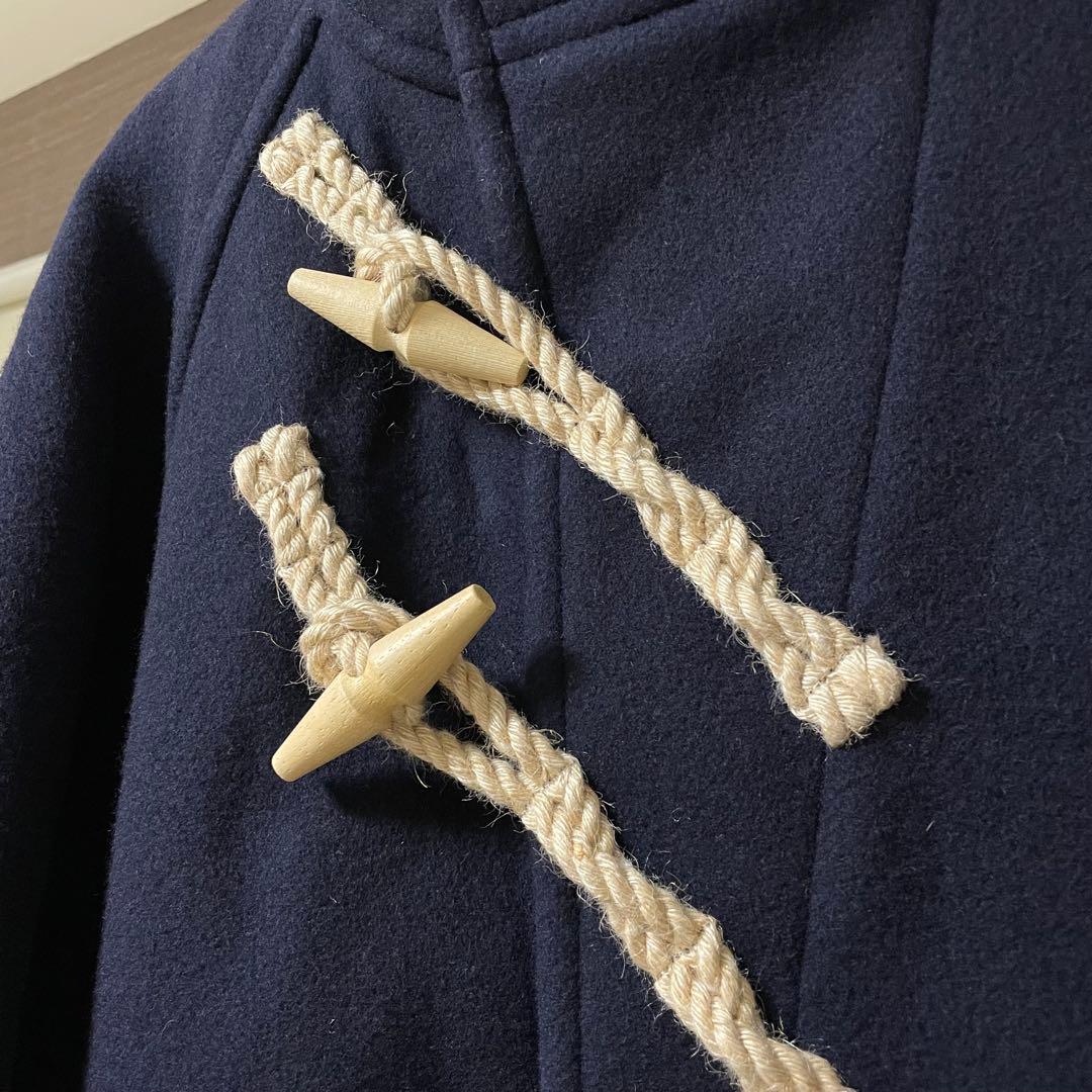 新品同様 HYKE ダッフルコート