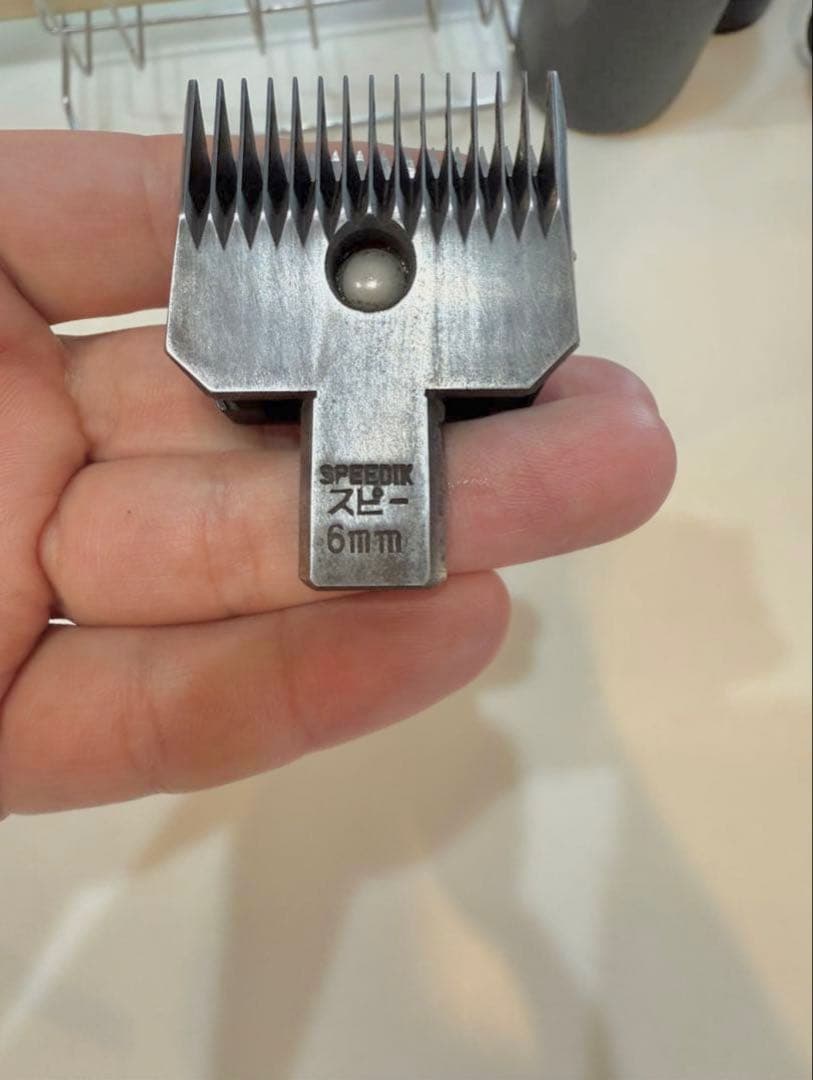 SPEEDIK DC-6 電動バリカン　バリカン刃8個セット♪