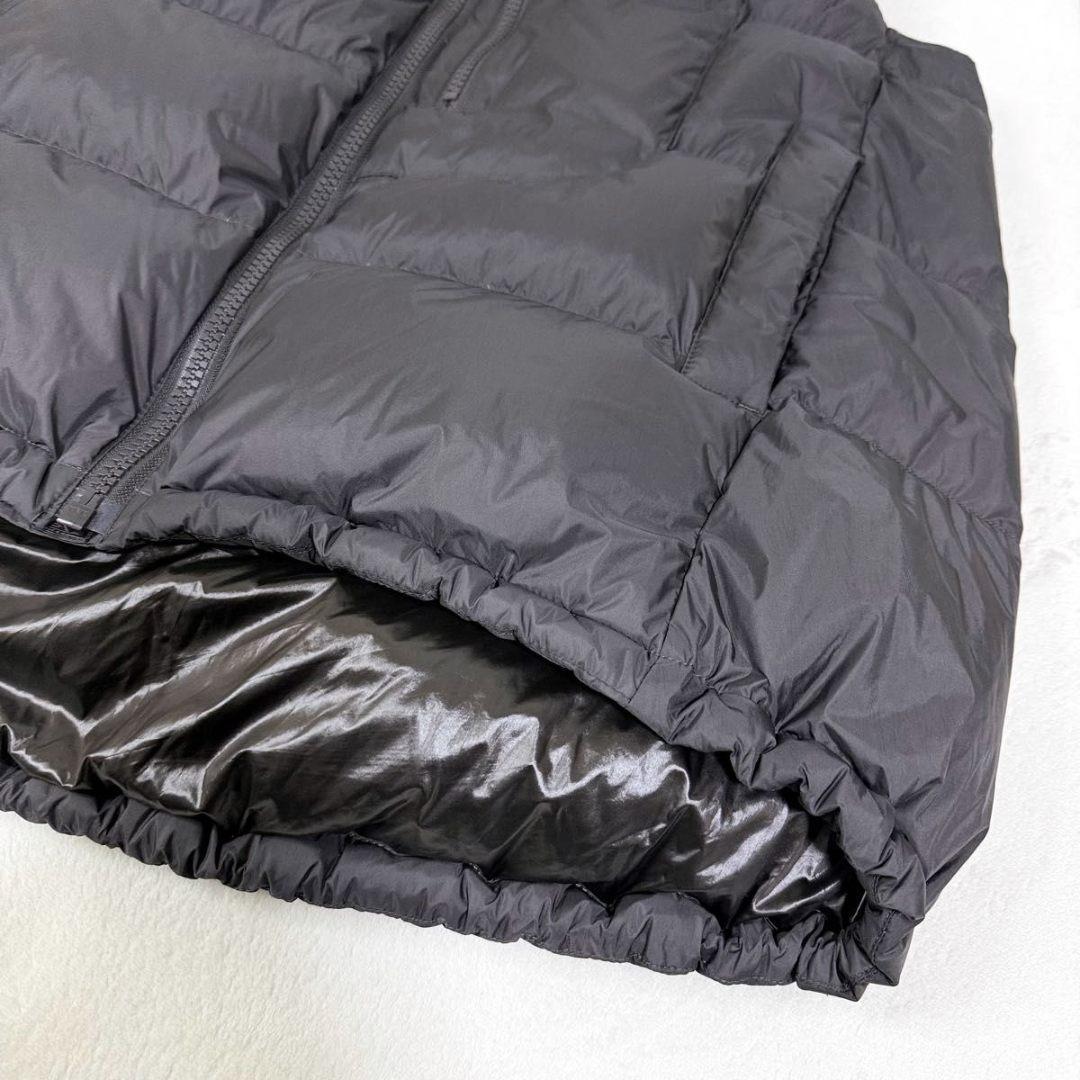 【美品】UNIQLO +J ダウンボリュームベスト 大きいサイズ ダークグレー