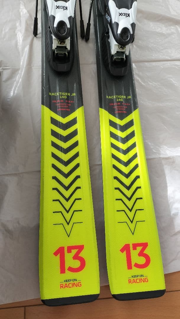 Volkl スキー板 140 ストック 100　ジュニア用　子供用　セット