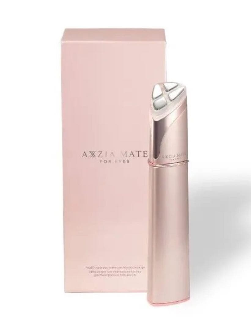 アクシージアメイトフォーアイズ　美顔器 ピンク 箱付き