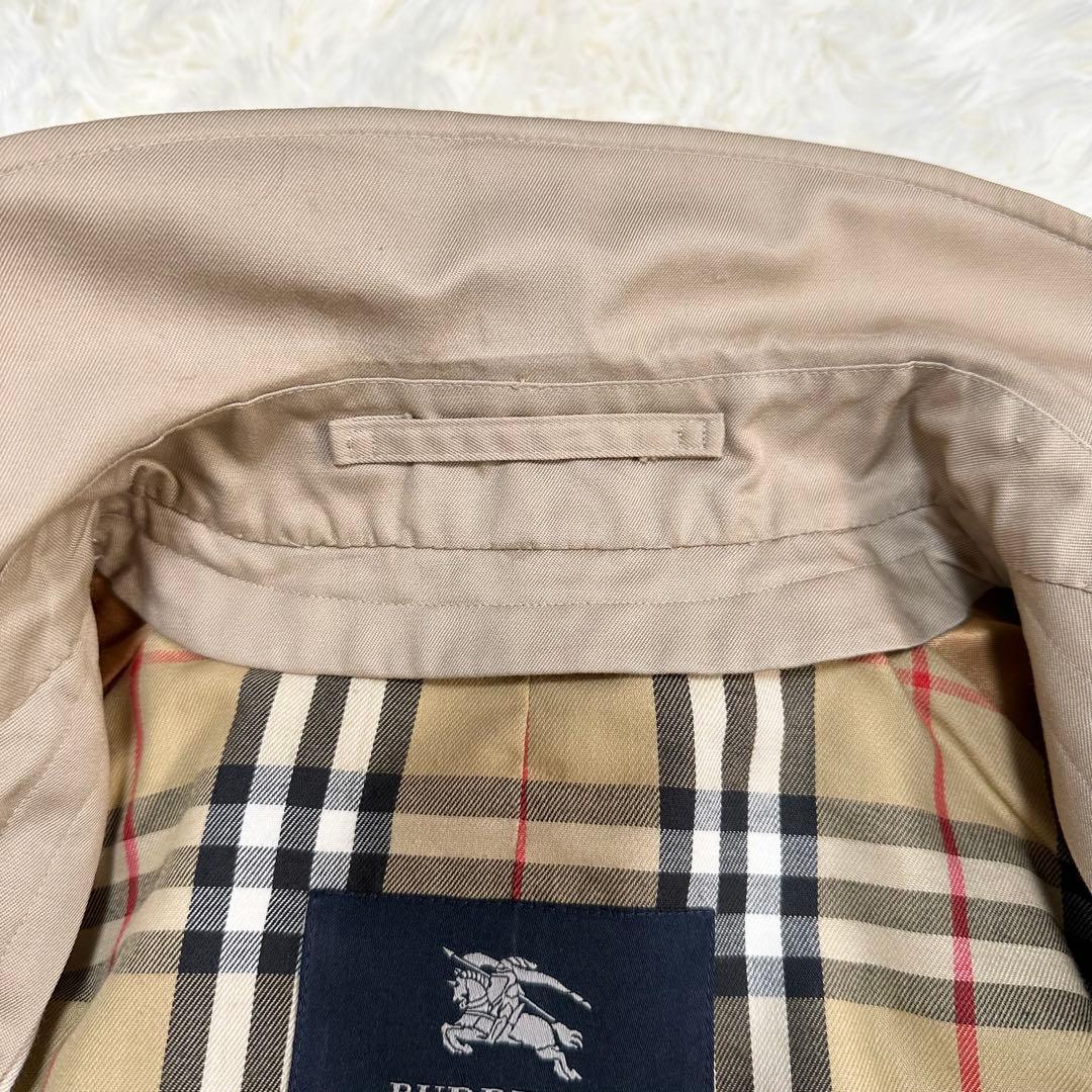 バーバリーロンドン ベージュ バルマカーンコート ノバチェック ベルト 英国製
