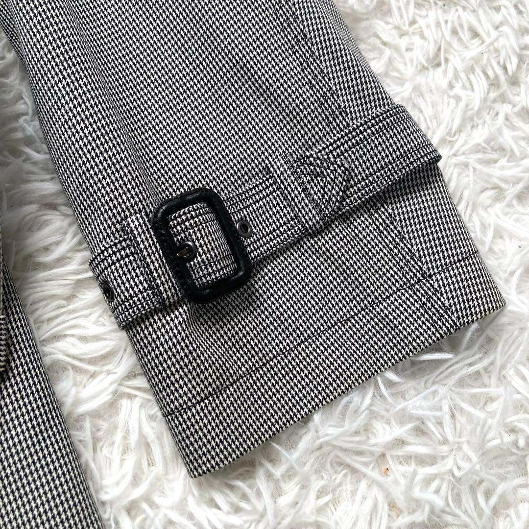 美品✨バーバリーブラックレーベル トレンチコート ライナー 千鳥格子 サイズL