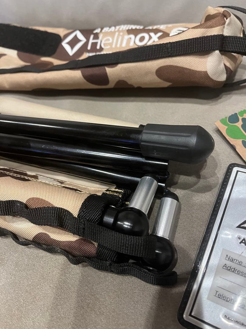 ヘリノックス　スツール　エイプAPE別注モデル